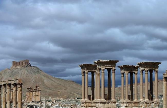 Ancient Oasis City of Palmyra. AFP PHOTO/JOSEPH EID